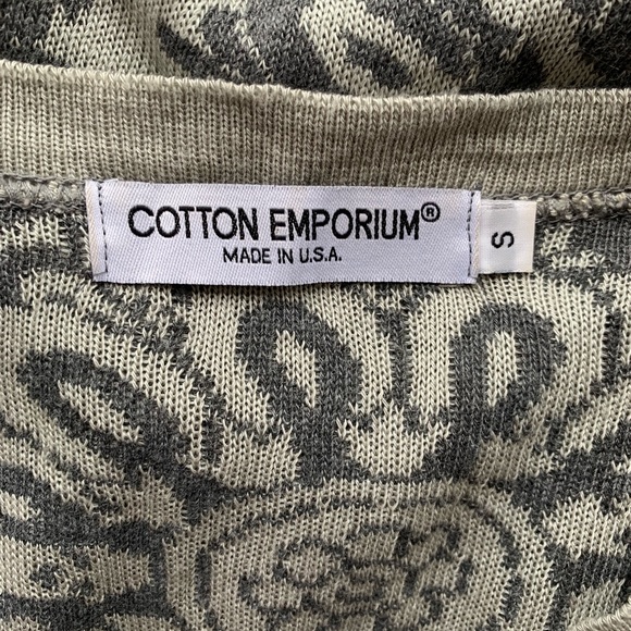 Cotton Emporium floral cropped sweatshirt - Picture 7 of 8